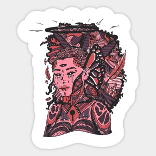 Ambrose Jupiter Cries Sticker